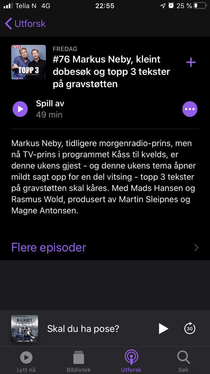 denne episoden står til terningkast seks.