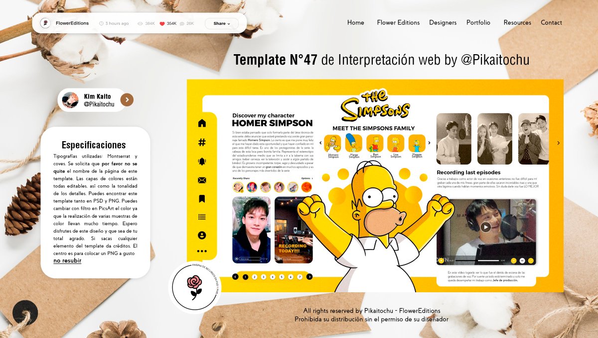 ›   Template N° 47 de Interpretación web © <a href="/Pikaitochu/">Kaito.</a>
    Fonts: Coves y Montserrat
⠀⠀𝙉𝙊 𝙗𝙤𝙧𝙧𝙖𝙧 𝙢𝙖𝙧𝙘𝙖 𝙮 𝙉𝙊 𝙧𝙚𝙨𝙪𝙗𝙞𝙧.

PSD &amp; PNG: bit.ly/3lUKNQ3
El centro es para colocar un PNG a gusto.

Si te gusta o descargas recuerda dejar un MG o un RT.