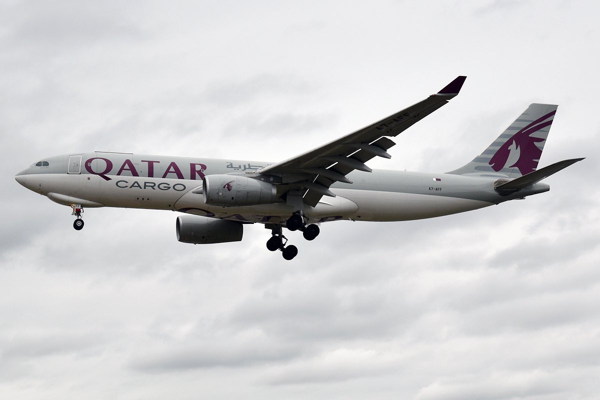 scramble_nl's tweet photo. The Hungarian government has acquired former @qatarairways @Airbus #A332F A7-AFF. The plane will be operated by @wizzair on cargo-flights for the government and is currently being prepared for delivery at #DOH. #avgeek #wizzair #airbus #qatarairways (Photo: via Wikimedia Commons) https://t.co/nmgIdMfPMc