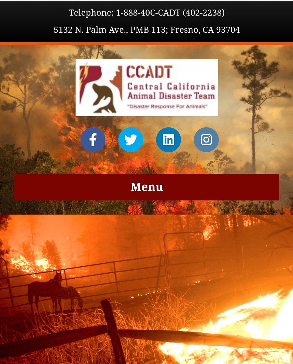 FresnoSheriff's tweet photo. If you need help evacuating livestock from the #CreekFire please contact the Central California Animal Disaster Team. @CCADT1

888-402-2238
https://t.co/ZQicQUIR7Y https://t.co/9L8sgAdXjc