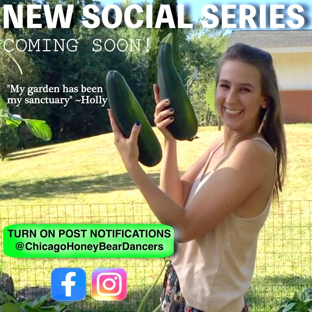 Premiering the end of this month on IGTV, a new social series diving into the juicy lives of four cast members from the @chicagohoneybeardancers
#realityshow #realitytv #housewives   #veggiegarden #honeybears #chicagohoneybears #chicagobears #chicagohoneybears #hblife