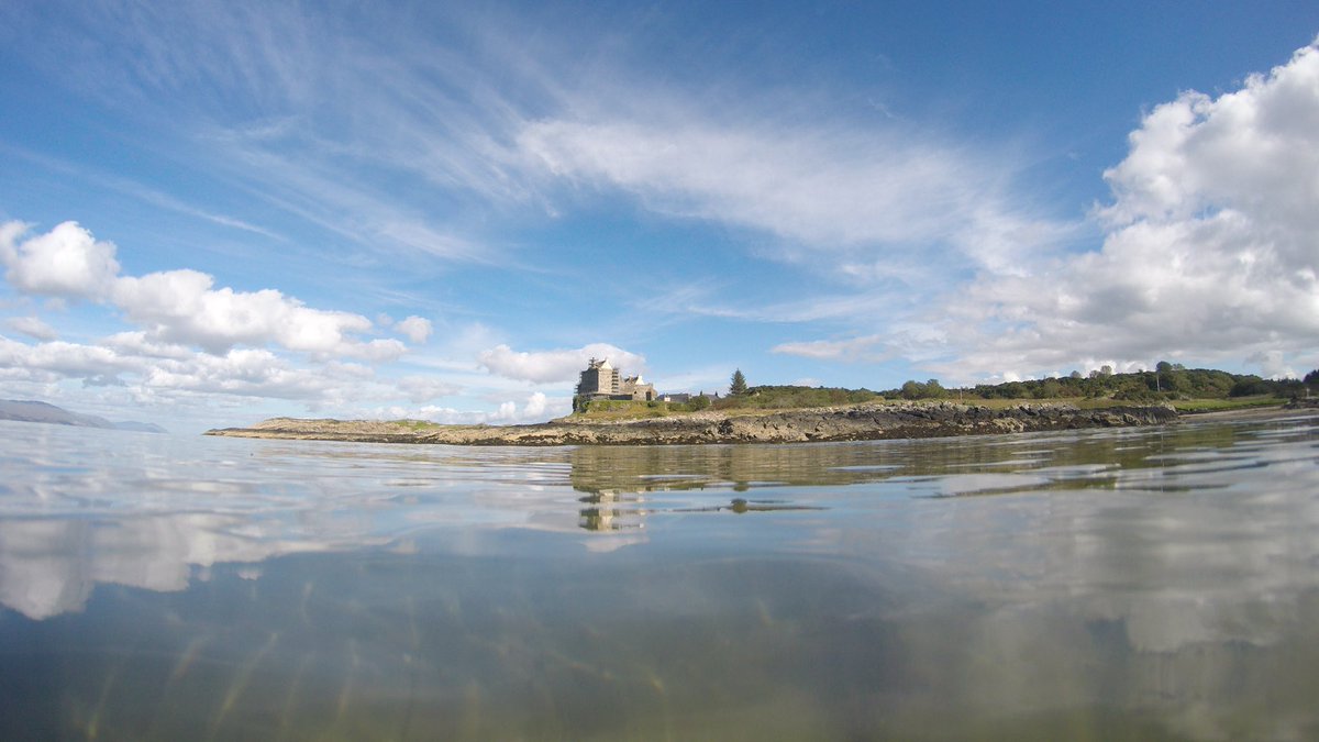 Duart Castle Conservation from the sea!