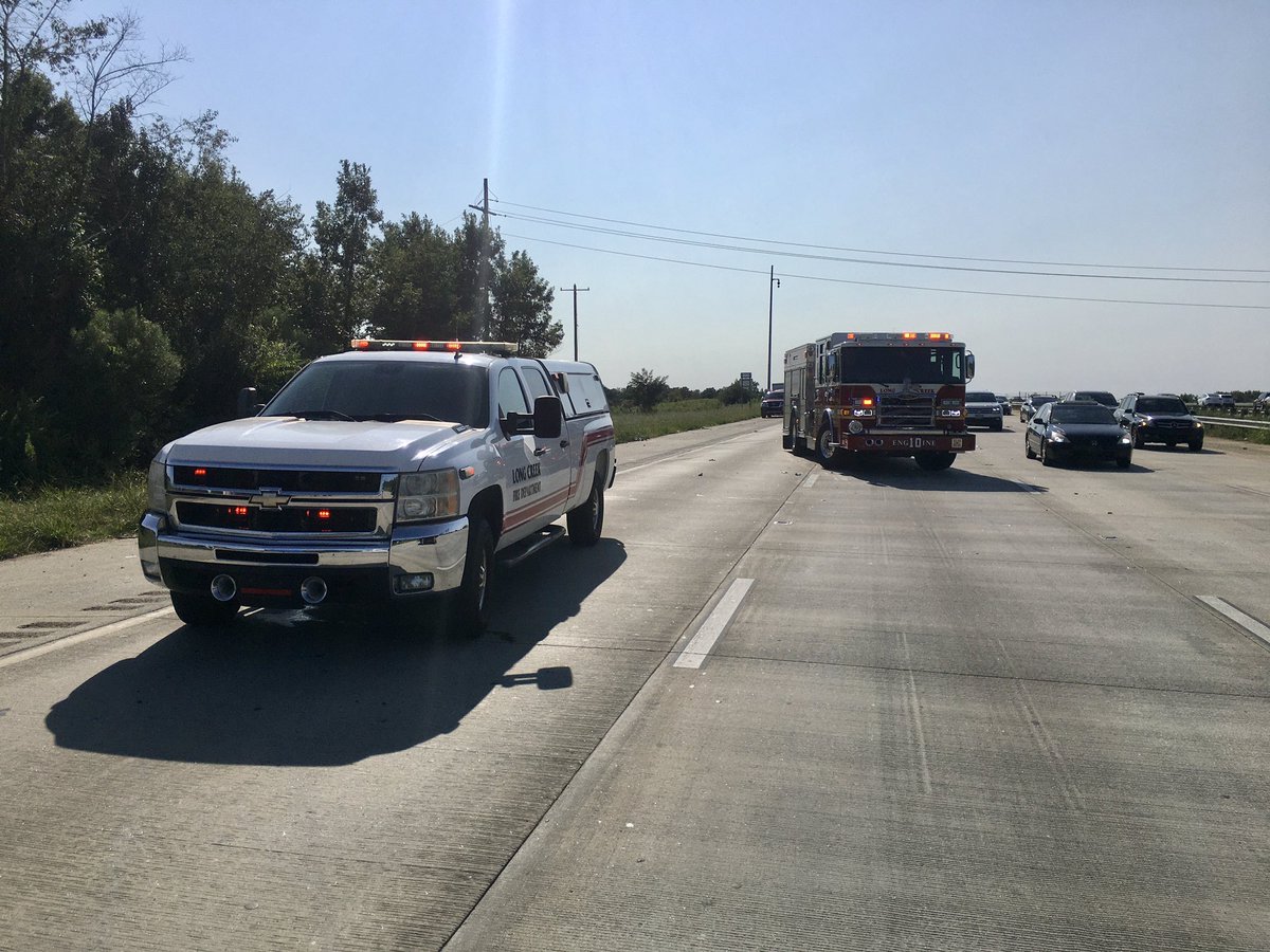 <a href="/LongCreekFD/">Long Creek Fire Dept</a> Engine 10 &amp; Rescue 12 on scene of an MVA this afternoon on I-485 Inner Loop near Old Statesville Rd. 3 vehicles involved with a roll-over and heavy damage.