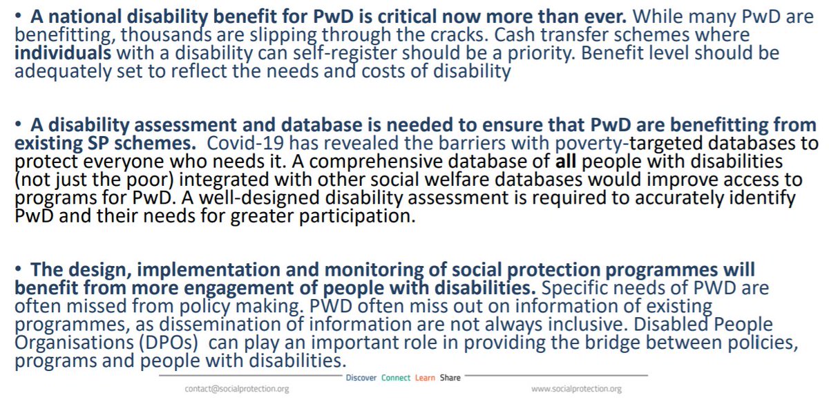 India, Kenya, Timor-Leste, Indonesia featured - and much emerging positive practice and recommendations.. Massive thanks to all the panelists! p.s. in  @FCDOInclusive  @giz_gmbh we have been looking at some of these 'inclusion' dimensions here  https://socialprotection.org/discover/publications/gender-and-inclusion-social-protection-responses-during-covid-19