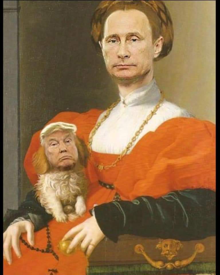 Yes, he's Putin's lap dog!