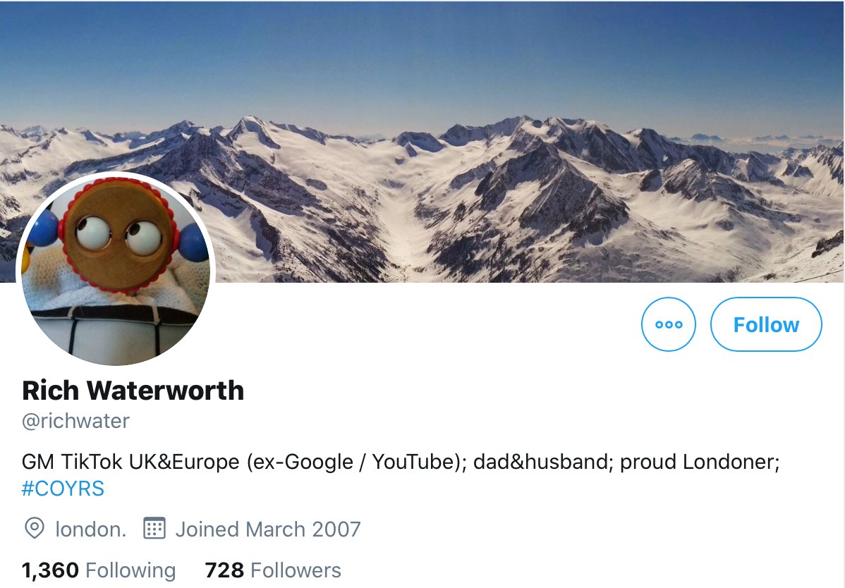 FollowOn2's tweet image. 👀 @TurnerNovak started following @richwater