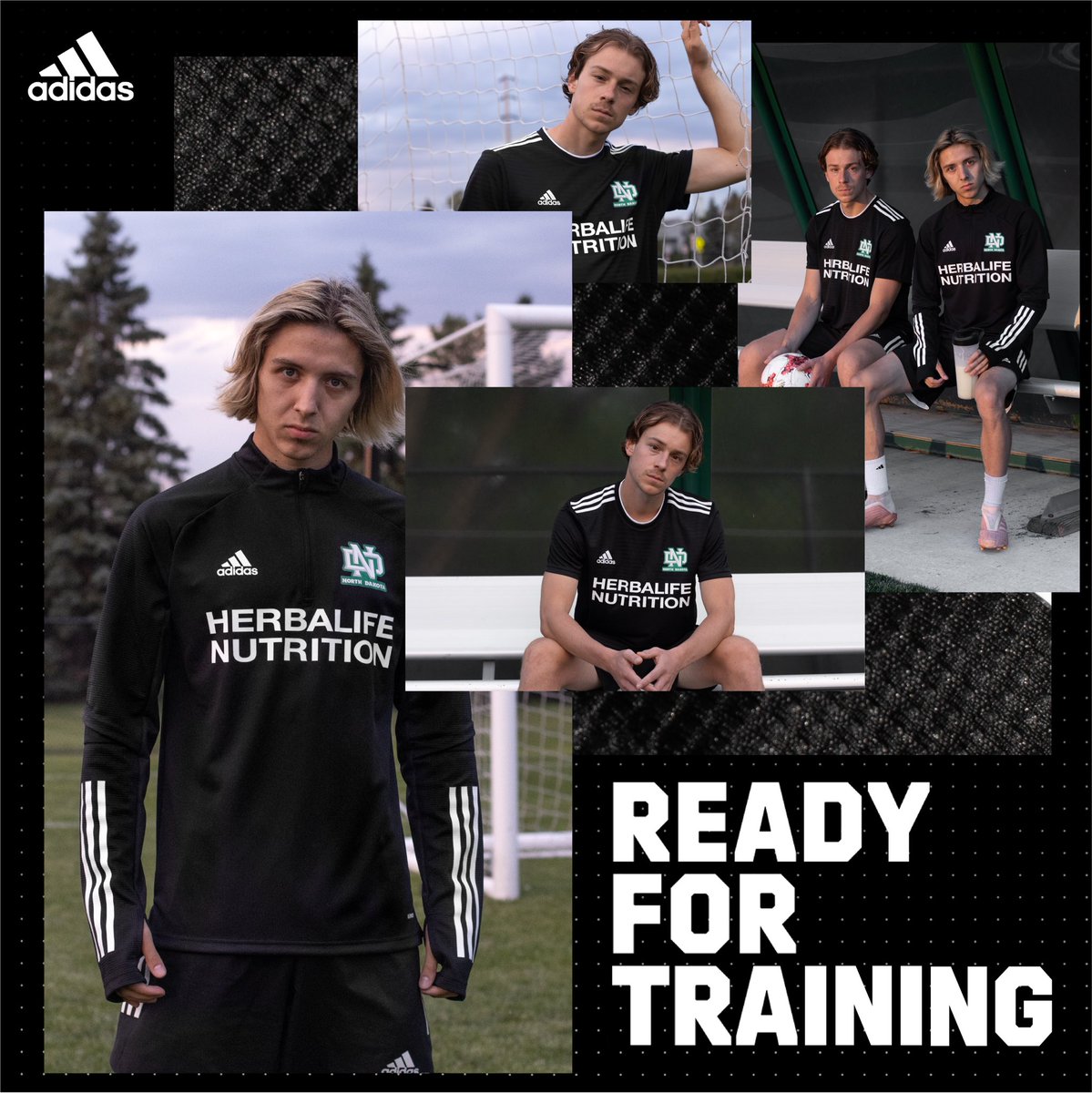 NorthDakotaSC's tweet photo. Introducing the 2020/21 North Dakota Soccer Club training range.
Sponsored by @Herbalife. 

@adidasfootball  |  #NorthDakotaSC https://t.co/q5ecFAXwrD