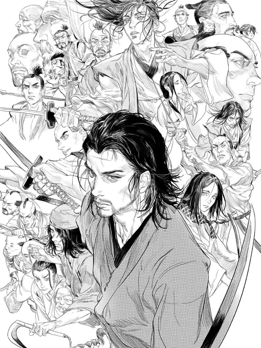 #Illustration: Vagabond ??

Artist: @MichaelChangArt 