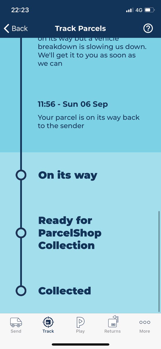 GahaganLaura's tweet photo. @ASOS_HeretoHelp Why is my parcel going back to you when I haven’t even received it yet? I ordered this on wednesday, paid next day delivery and it’s now Sunday. Extremely unhappy with this service received https://t.co/k1GTIbAlN3