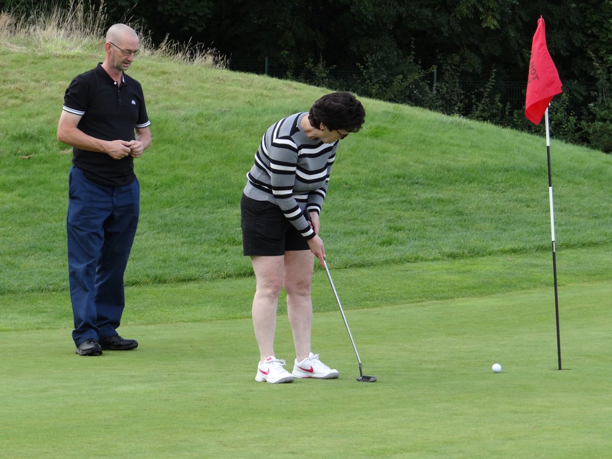 FerrybridgeGC's tweet photo. Brilliant day again today down at the club. Here are some action shots from our annual Mr and Mrs competition. Congratulations to the winners and all those who took part. https://t.co/BzZAD6LSSL