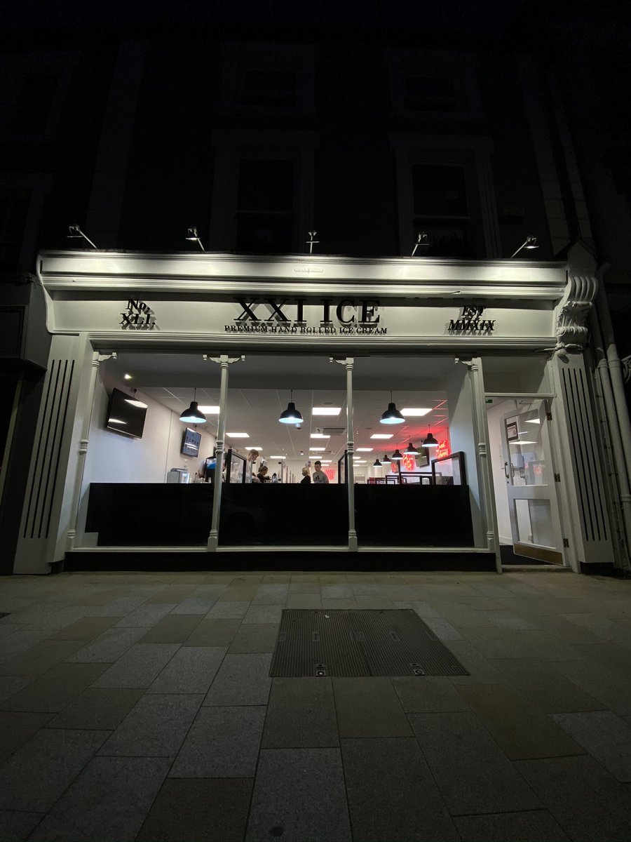 XXIICE2's tweet photo. Little before and after of our new shop. Bringing ice cream to a new level. Follow us to join the journey. #louthchat #icecreamshop #rolledicecream https://t.co/xi9L3dNYgx