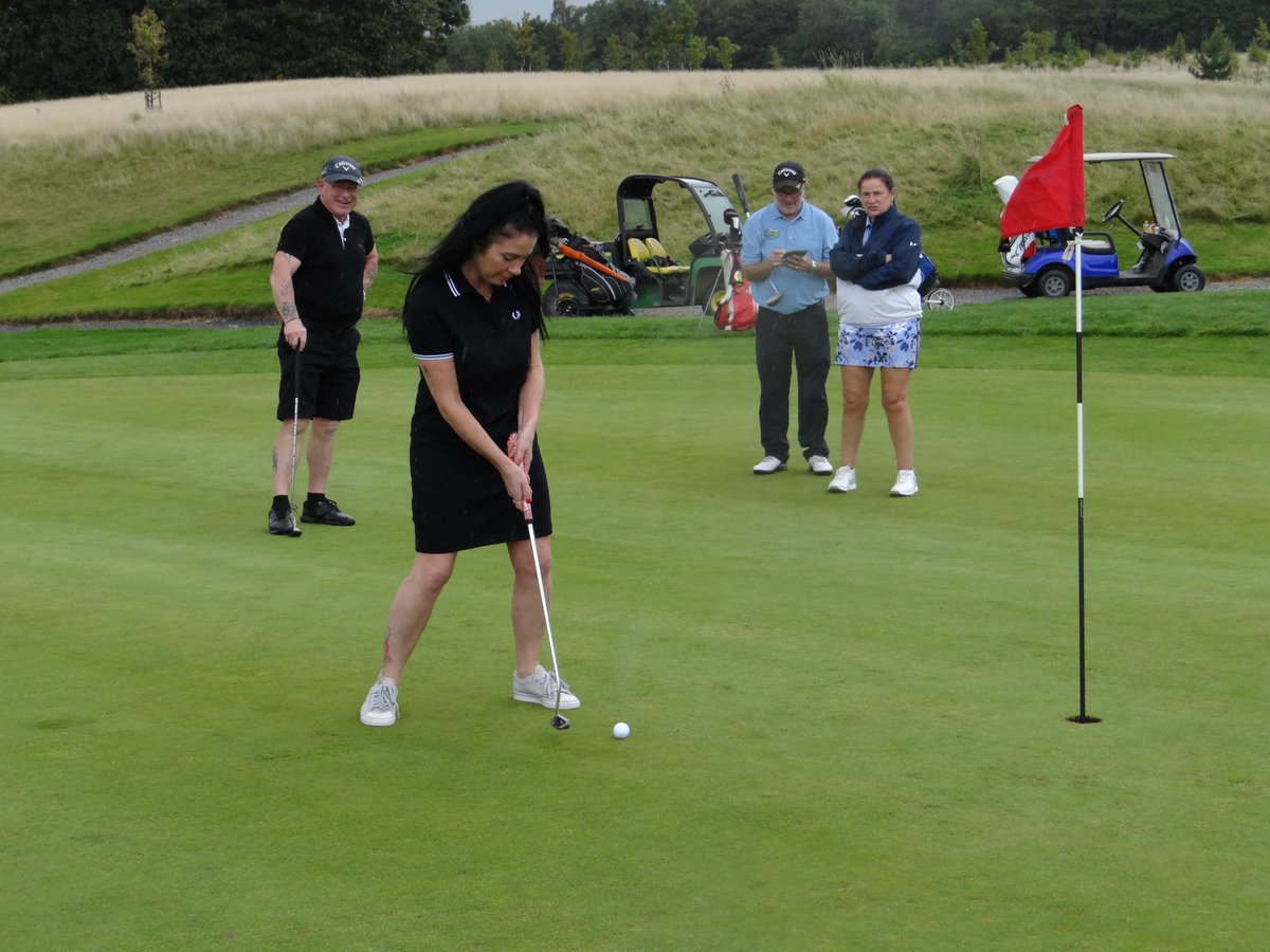 FerrybridgeGC's tweet photo. Brilliant day again today down at the club. Here are some action shots from our annual Mr and Mrs competition. Congratulations to the winners and all those who took part. https://t.co/lkmtdBo3tn