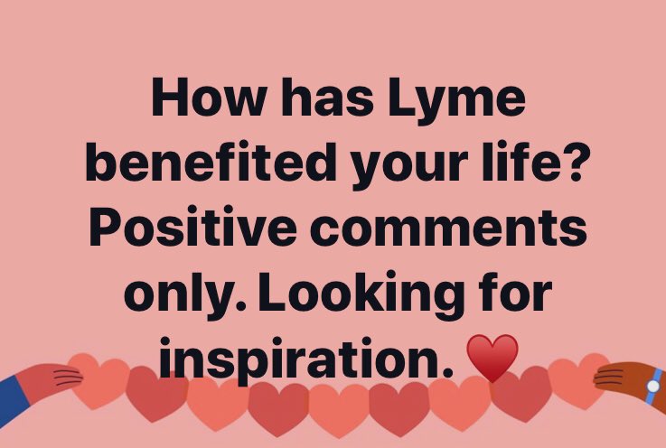 Saw this post in a support group. I’d like to ask you all for some inspiration today. #lyme #chronicillness #ChronicPain #inspiration