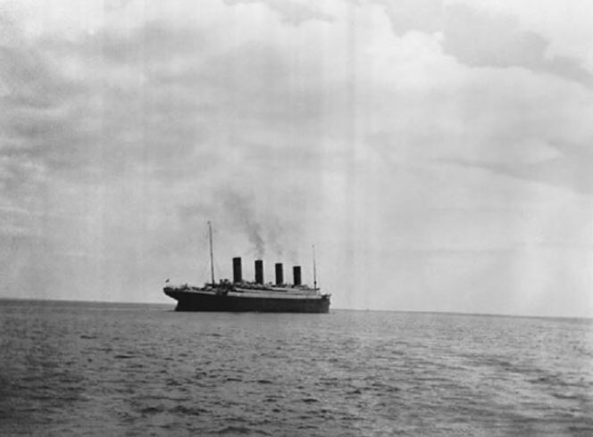 Dernière photo du Titanic, 1912