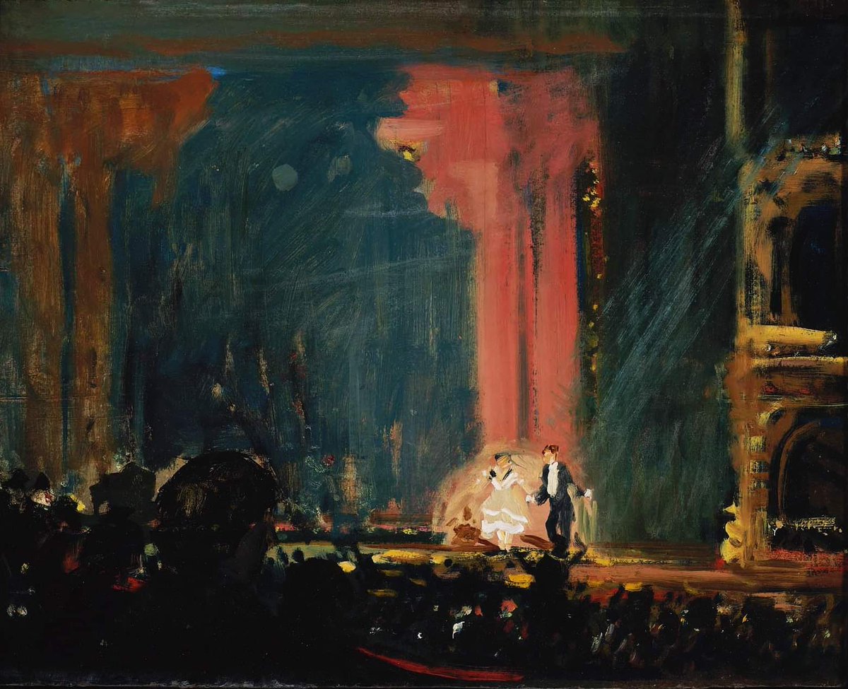 LaneMockingbird's tweet photo. The spotlight is on the actors, but the real scene stealer is what's going on in the background. Here's to great set design! 
[Arthur Clifton Goodwin- Strand Theatre 1919]
#CinematicallyInspiredDesign #artshare #artdirection #productiondesign #setdesign #TCMParty #Hollywood https://t.co/ofFBiwYm58