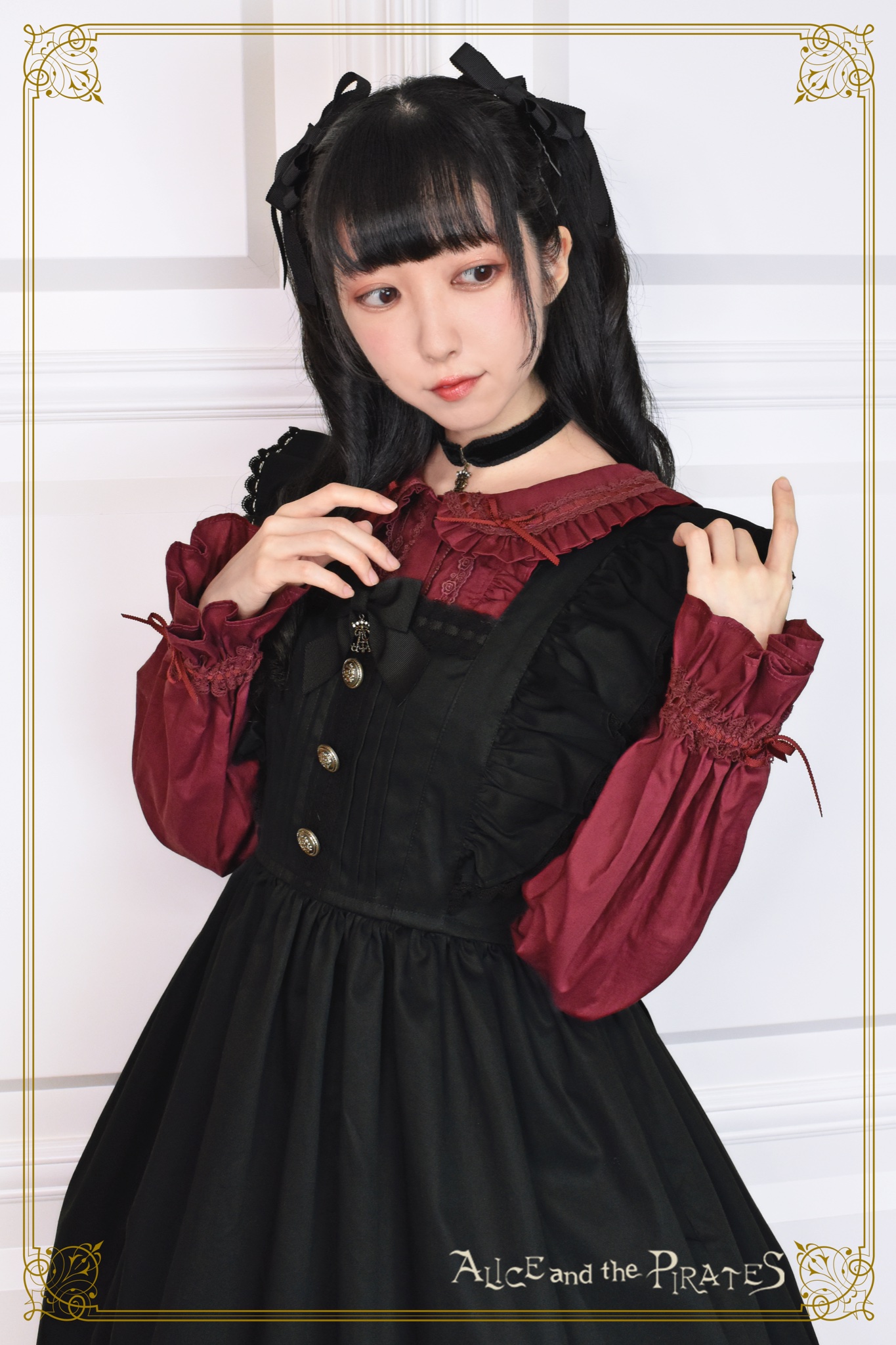 ALICE and the PIRATES アンティークカレンジャンパースカート