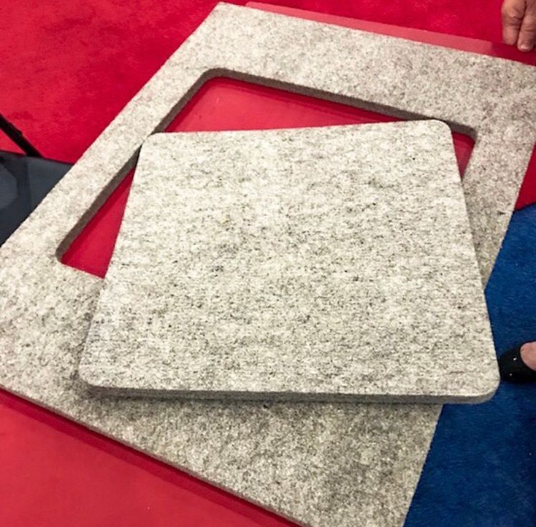 These 2-in-1 wool pressing mats are an essential for your quilting and sewing spaces and they are sale during our Labor Day Weekend sale. Never haul out an unwieldy ironing board again! Click here to get yours now: buff.ly/3lW6j6Q #embroidery #sewing #quilting
