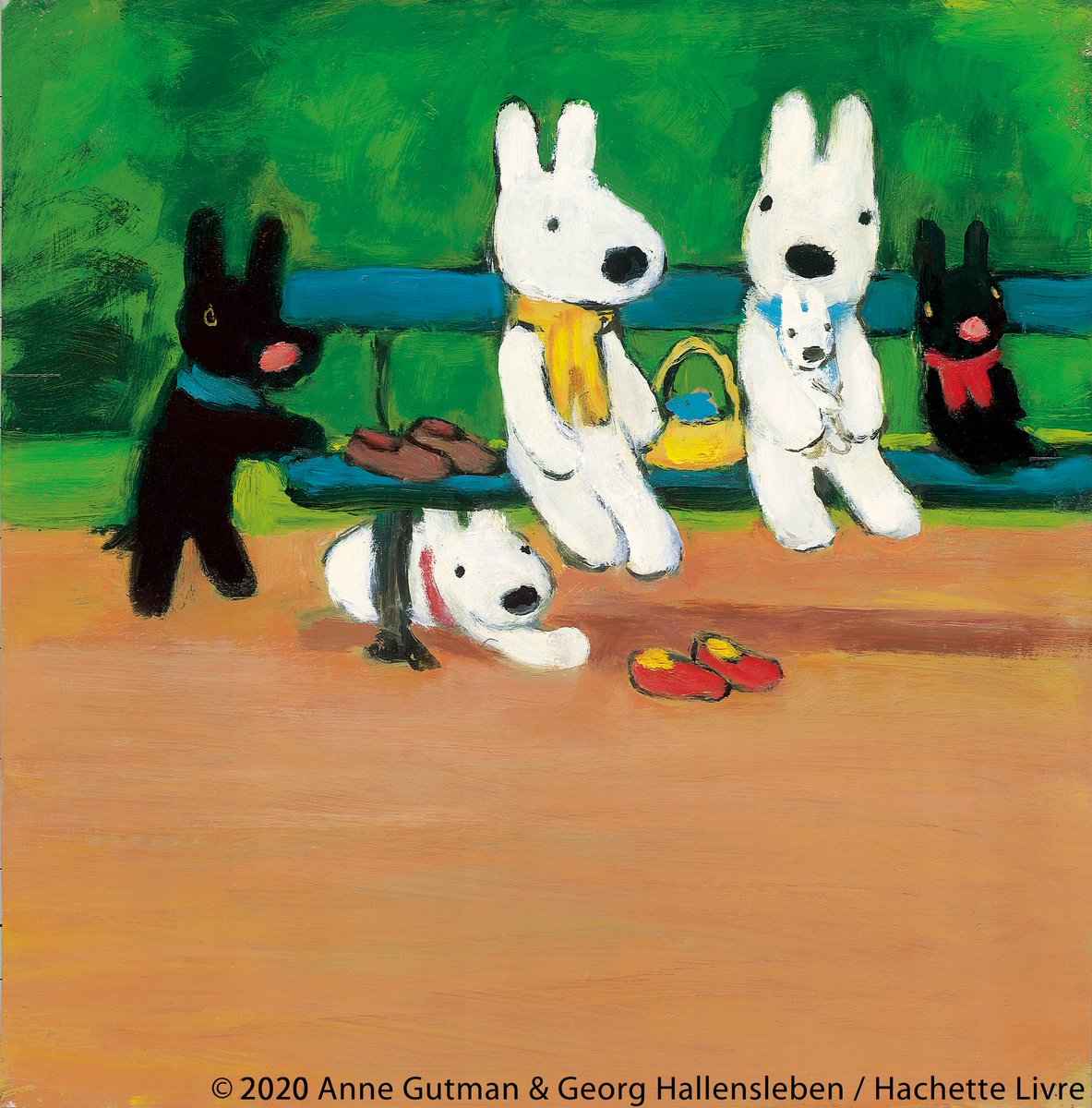 リサとガスパール オフィシャル 物を借りるときは許可をとろう リサとガスパール Gaspardetlisa リサガス 許可