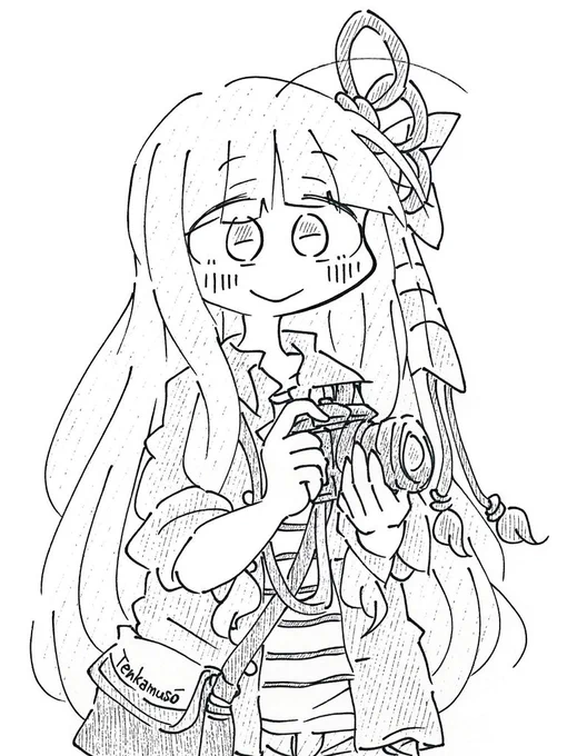 琴葉茜ちゃんを描きました。 