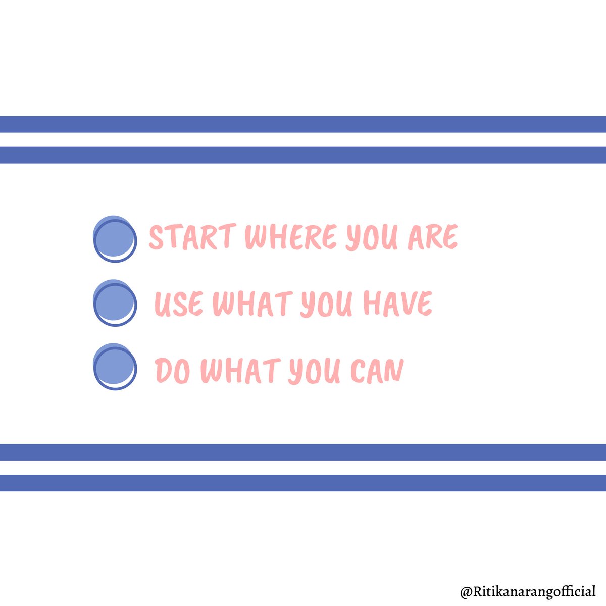 riti_1994's tweet photo. NEVER GIVE UP!✨
.
P.s.- This is my personal favourite quote which is said by Arthur Ashe.🌟
.
Do share your favourite quotes in the comment section.🙂
.
 #girlbosstribe #futureisfemale #ritikanarang #contentcreator #mondaymood #mondayvibes #mondayquotes #mondaypost #monday #RN https://t.co/V6DBqdKnvh