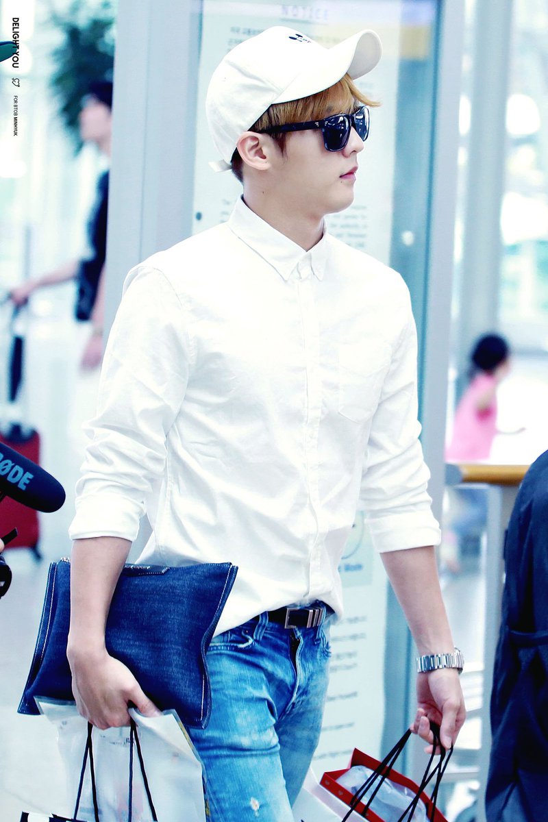 Minhyuk + White = PERFECTION #BTOB  #비투비  @OFFICIALBTOB