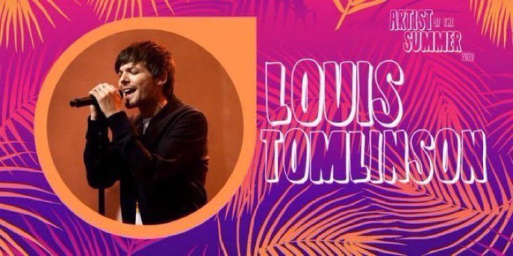 One_DDirectionn's tweet image. ÚLTIMA HORA DE VOTAÇÃO! Usem esse tweet para comentar quantas vezes quiser. 

I vote Louis Tomlinson (@Louis_Tomlinson) as this year’s 2020 #ArtistoftheSummer @965TDY