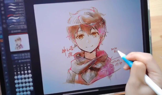 ご視聴ありがとうございました?‍♀️
夜を描かせて頂きました!#VCRX

24時間はアーカイブが残っているようです?
https://t.co/NJO0xw1vwF 