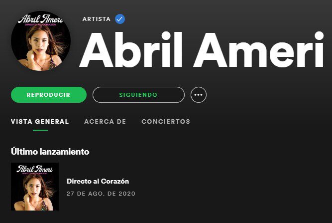 Abril Ameri lo nuevo de la cumbia en America escúchala !!!