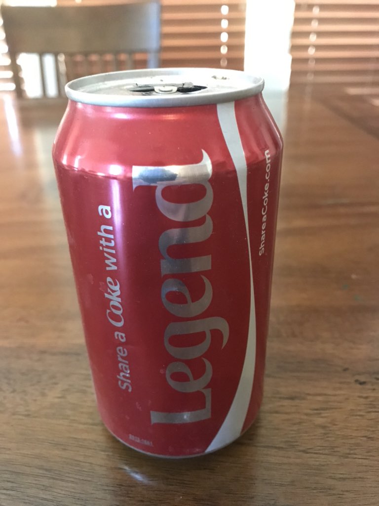 Although I’d be honored to drink another Coke with him, this <a href="/Target/">Target</a> #legend has brought more smiles than a cold Coke can ever imagine! Congrats my Brotha <a href="/VincsonGreen/">Vincson Green</a> Much love and respect as you start this next journey!