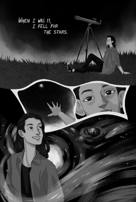 for @supercorpzine v.3

lena as the lonely girl who found solace in the night sky, kara as the shooting star that found a new home on the ground

pg. 1 - 4 