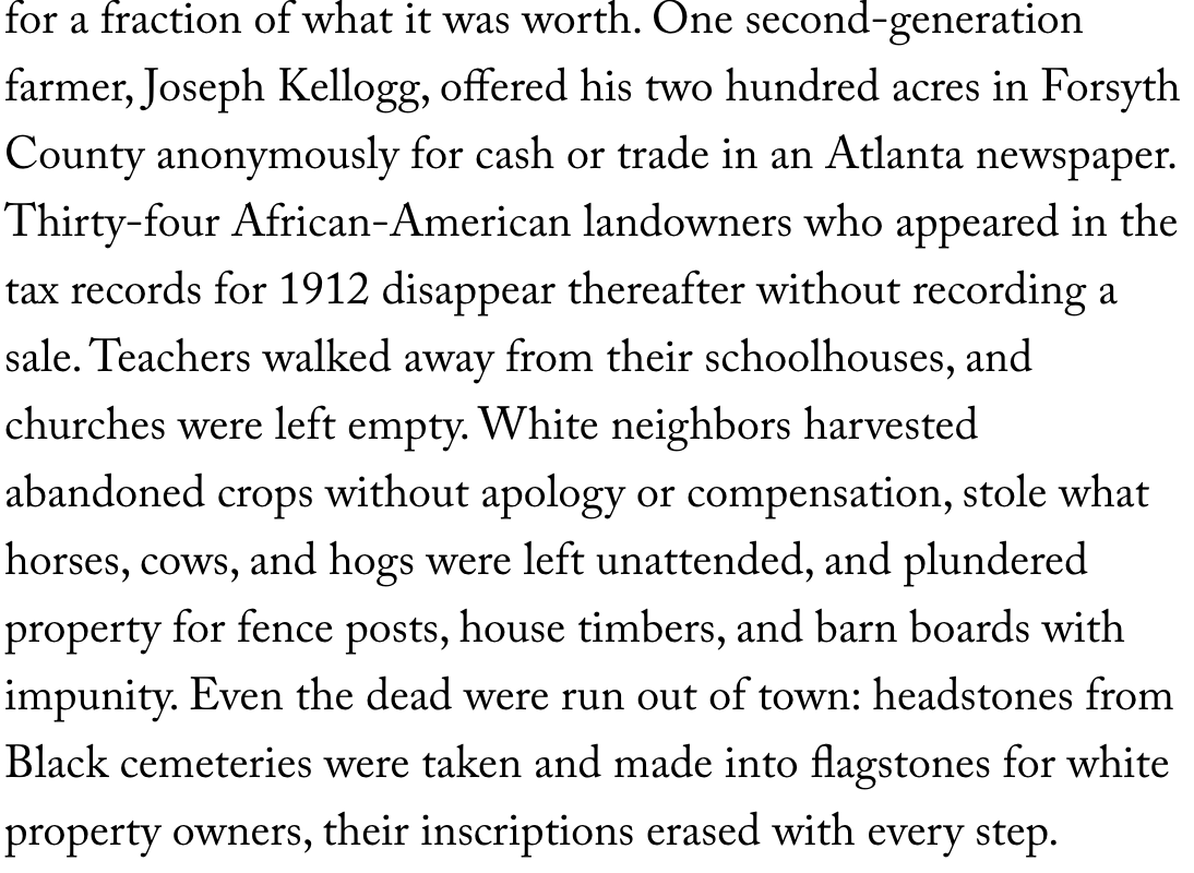 Here are a few articles/books, where you can learn more: The New Yorker, 2020.  https://www.newyorker.com/books/second-read/do-you-think-youre-not-involved-the-racial-reckoning-of-blood-at-the-root