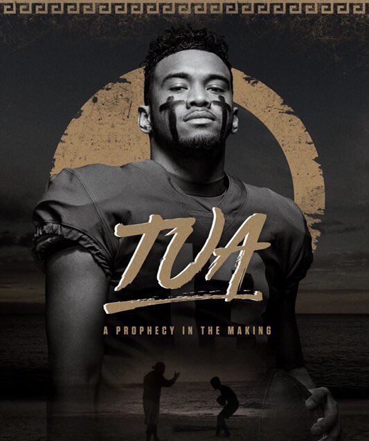 Tua's tweet image. One thing I’ve learned as a rookie so far is to expect the unexpected...the “Tua” documentary is being delayed due to weather 😎. Airing Saturday on FOX...stay tuned for exact time! 🤙🏽#worththewait