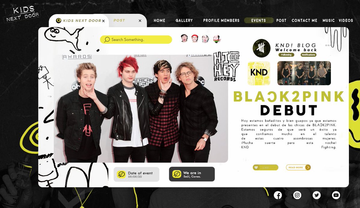 KNDtwt's tweet photo. โ ุ โ. ๐น ๏ผup.๐๐๐ฅ๐ . . โ. #BLACK2PINKDEBUT #PLAYINGWITHB2P #STAYWITHB2P : we % ar(e.) ๐๐๐ เซฎ *! โบ she ๐๐ ๐ ๐๐ค so pแฅฑrfแฅฑct โกโ โ 090920 ยท โโง
Estamos seguros de que el debut de las niรฑas de @BLACK2PINK_twt serรก un exitazo. ยกMucha suerte!
@RBWent https://t.co/uEiU72INji