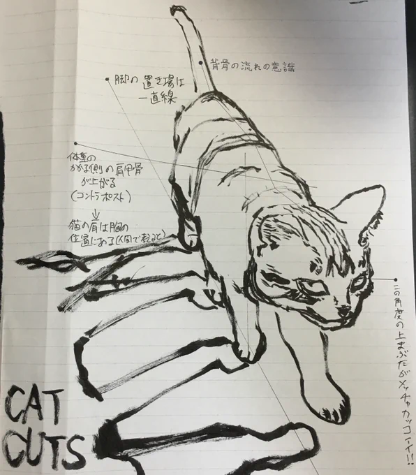 エスキース
こんな意識で描いてます。 