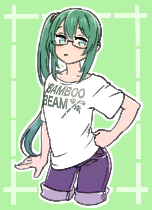 ちからいっぱい全力な感じがすき
 #すずあーと 