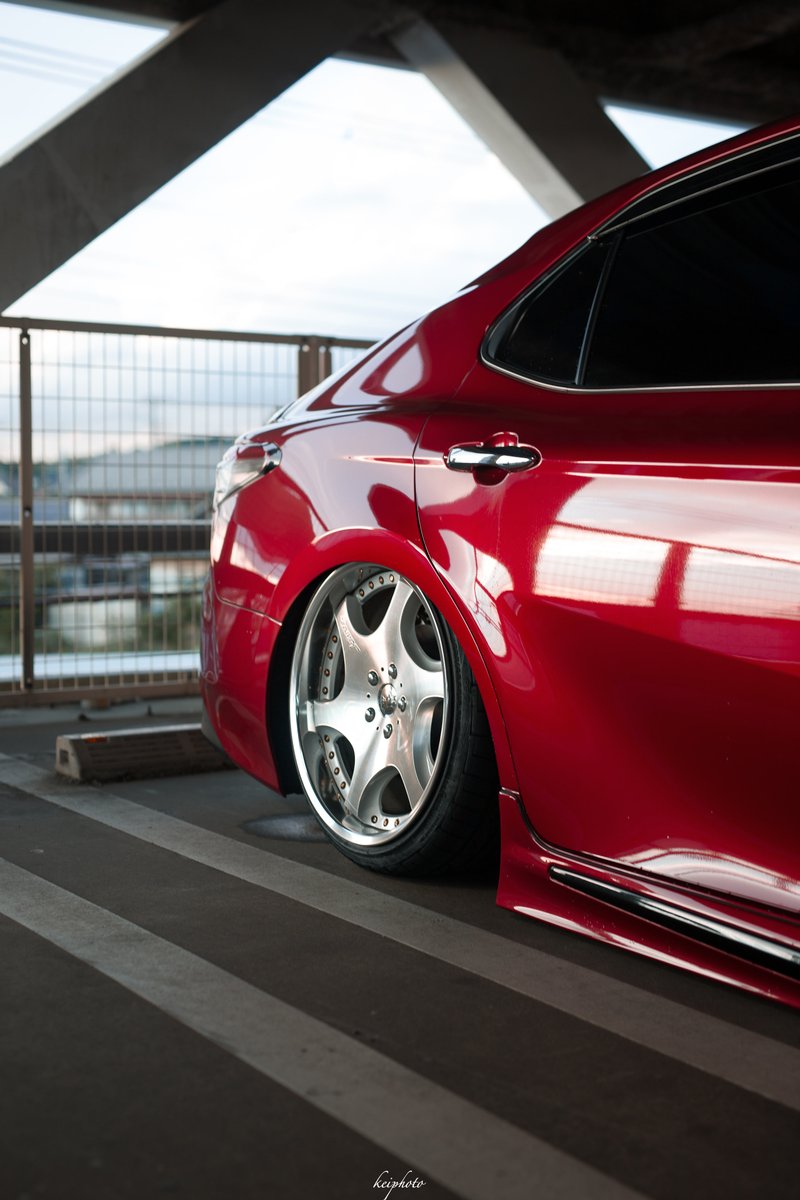 bagged_camry's tweet photo. カムリ仕様変更しました

ploom air suspension

バズレイア　19インチ　リバレル

製作に携わっていただいた皆���本当にありがとうございました🙇🏻‍♂️

#MOONTECH https://t.co/er89oKAEGM