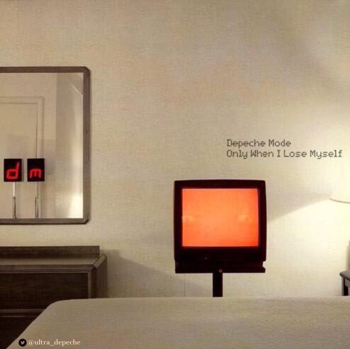 Ultra_Depeche's tweet photo. On this day in 1998, Depeche Mode released "Only When I Lose Myself" (UK) #DepecheMode https://t.co/keSuktrQ1P