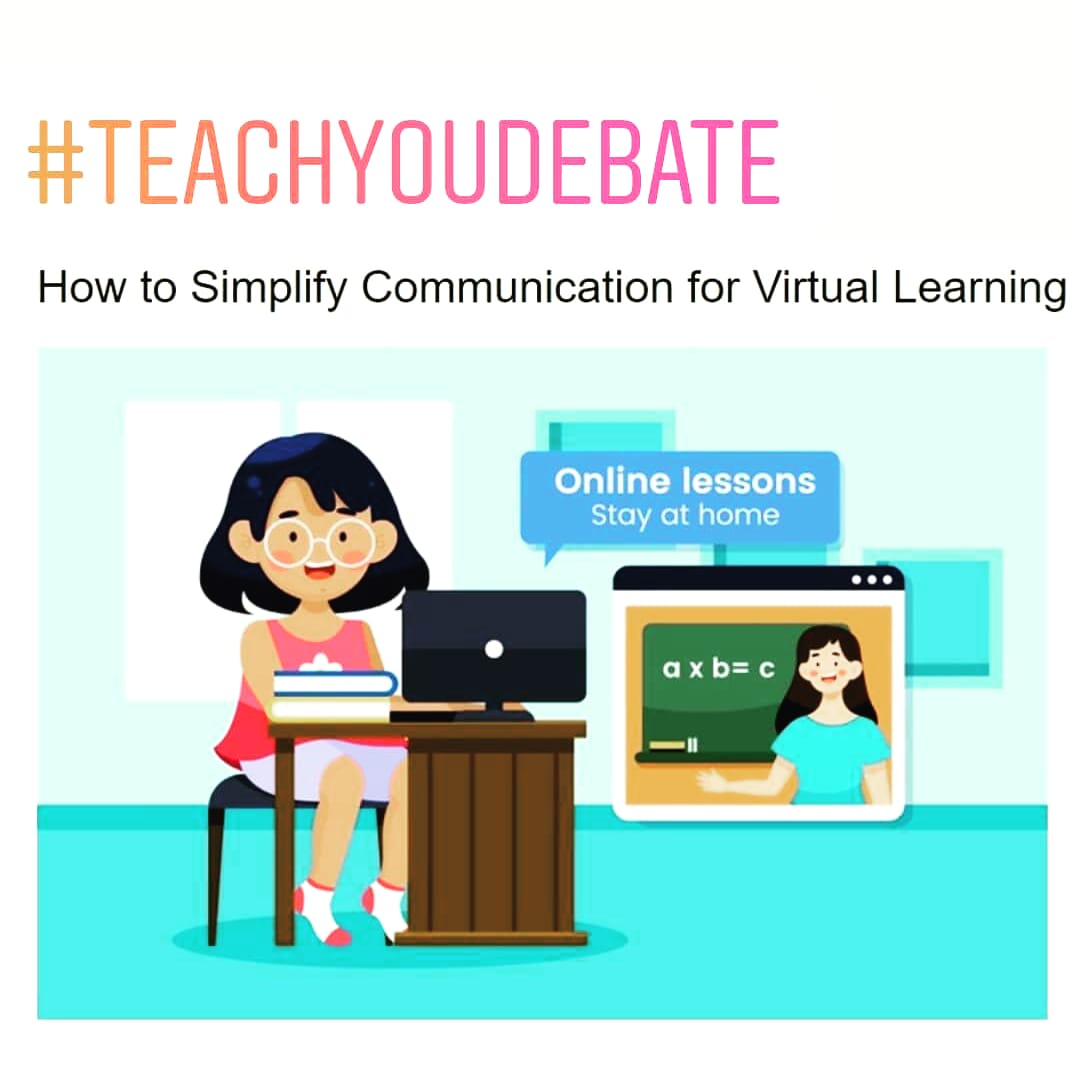 Simplify communication for virtual learning!! 

Let's discuss... 

#simplify #communication #virtual #learning #year #change #education #online #classes #parents #teachers #message #families #schools #must #aim #transparent #clarity #right #words #students #community  #courses