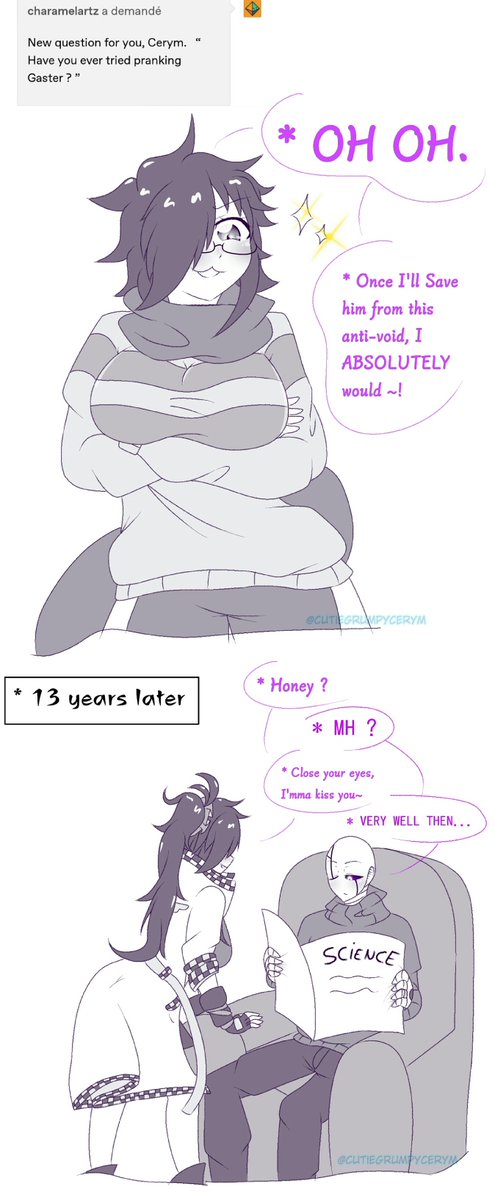 CuteGrumpyCerym's tweet photo. "WHEN SHE'LL SAVE ME..."
----------------
Corrupttale by me
Art by me
DON'T REPOST
#undertale #undertaleau #corrupttale #corrupttale_cerym #cerym #cerym_awl #gaster #wdgaster #gaster_x_cerym #gasterym #ut_gaster #ask #comic #anime #myart #digitalart #myart #myoc https://t.co/oZpESldxKw