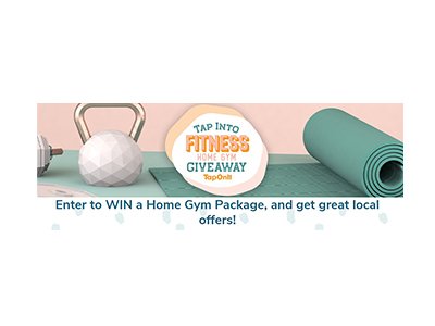 GooseGiveaways's tweet photo. ๐๏ธโโ๏ธTap into Fitness Home Gym Giveaway
๐ฑ๏ธ Click here for sweepstakes link and details ๐ https://t.co/RL2XY5qT82
๐๏ธ Open to US, 18+
#sweepstakes #giveaway #fitness #taponit #fitnessgiveaway #kettlebell #FITBIT #YOGA #dailyburn https://t.co/TXrcXHOreO