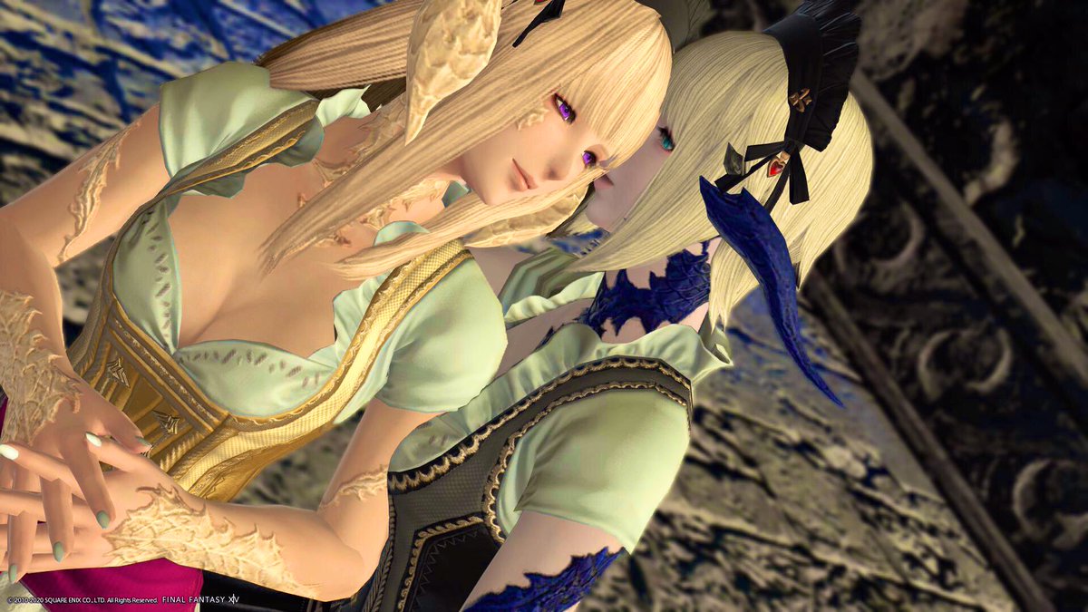 ___Yunon___'s tweet photo. 寝ぼけながらスクショしてたら
らうさんとはねたんｷﾀ━━━(ﾟ∀ﾟ)━━━!!

´,,･ω･)▽<,,)♡ｽｷｨ♡

#蟹角愛好会 #アウラ #アウラグラビア  #アウラニスト ＃アウライズジャスティス #FF14 #MANADC #Panemonium #FF14フレンド募集 https://t.co/3olh4o0XuA
