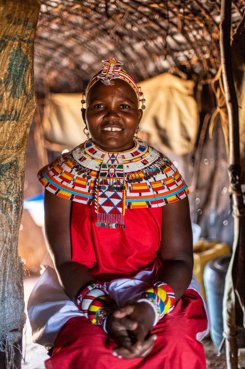 As @Ewasolions Mama Simba Coordinator, Munteli is working to empower and  connect Samburu women to the cause of conservation with a focus on lions.  Ewaso Lions is a Nat Geo #BigCatsInitiative grantee., image size:799x1200