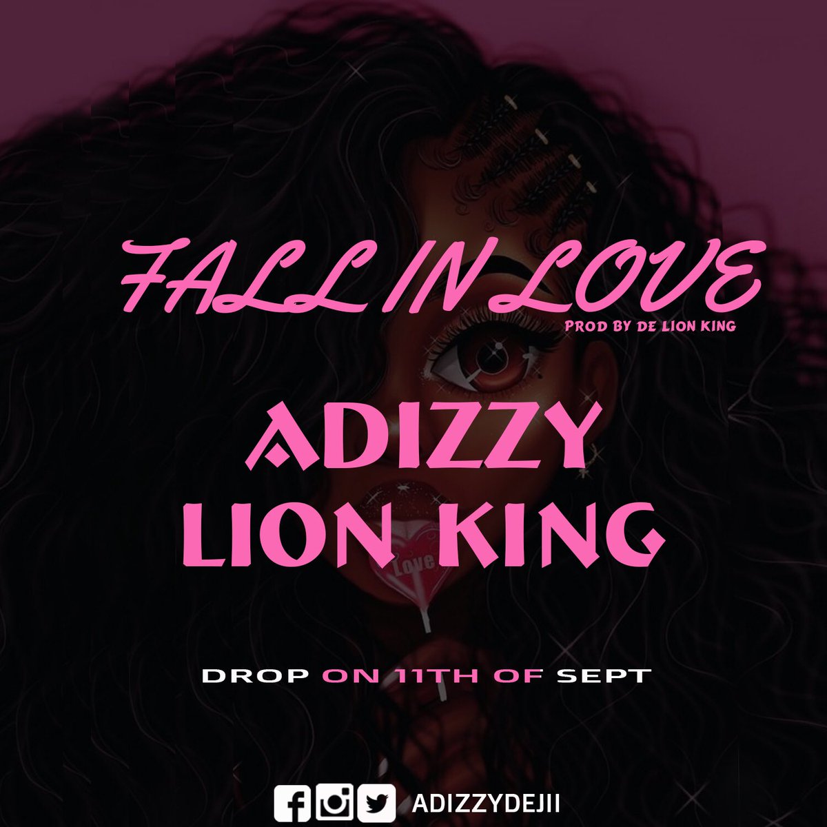 lionkingadizzy's tweet photo. Let the count down begins.... can you help me repost this and tag me?
FALL IN LOVE DROPPING 11th OF SEPT ..... wait for the new wave๐๐๐๐๐๐๐
#iamthelionking #adizzy #love #fall #africa #artist #instagram #pop #afro https://t.co/nD2QMWTUrG
