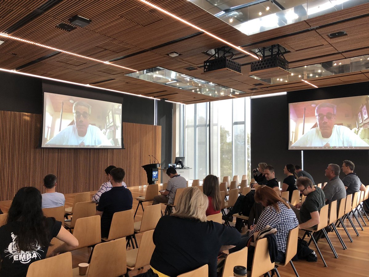 vibhorpande's tweet photo. Day 3: Entrepreneurial Immersion
We spent some quality hour with @BillAulet talking about heart, spirit, head, and hand of entrepreneurship.
It was lovely seeing you again, Bill. #QUTEMBA #QUTESHIP https://t.co/7Qri1lwqH0