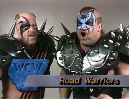 BTT_Podcast's tweet photo. ICYMI: We recapped NWA Saturday Night on TBS from April 22, 1989!  We discuss the promos from the Road Warriors, Ric Flair, Michael Hayes, and more ridiculousness from the Iron Sheik!
Download the pod here: https://t.co/vgPIOM2Ssw https://t.co/423uXLnXLH