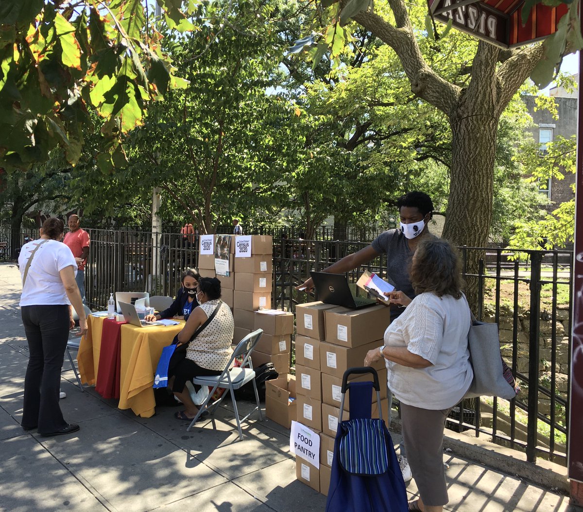 PiSanchezNYC's tweet photo. Mejoramos todos los días! Hoy contamos más de 100 personas.
#QueNosCuenten! #Census2020
-
We get better every day! We counted more than 100 people today. 
#LetsGetCounted! #Census2020 https://t.co/ICGvGendzK
