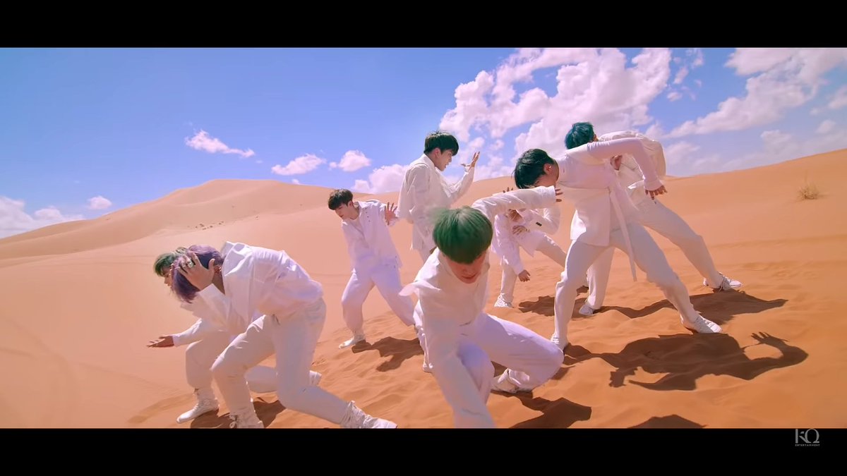 Their positions and moves while dancing are perfect though. Just look at these . #에이티즈    #ATEEZ  