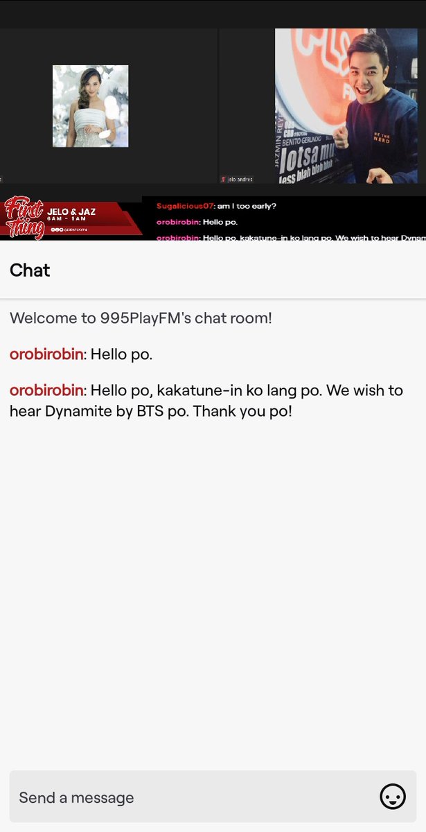 btssavedmyyouth's tweet image. I really hope they will play. 💜 #BTS_Dynamite @995PlayFM #FirstThing995