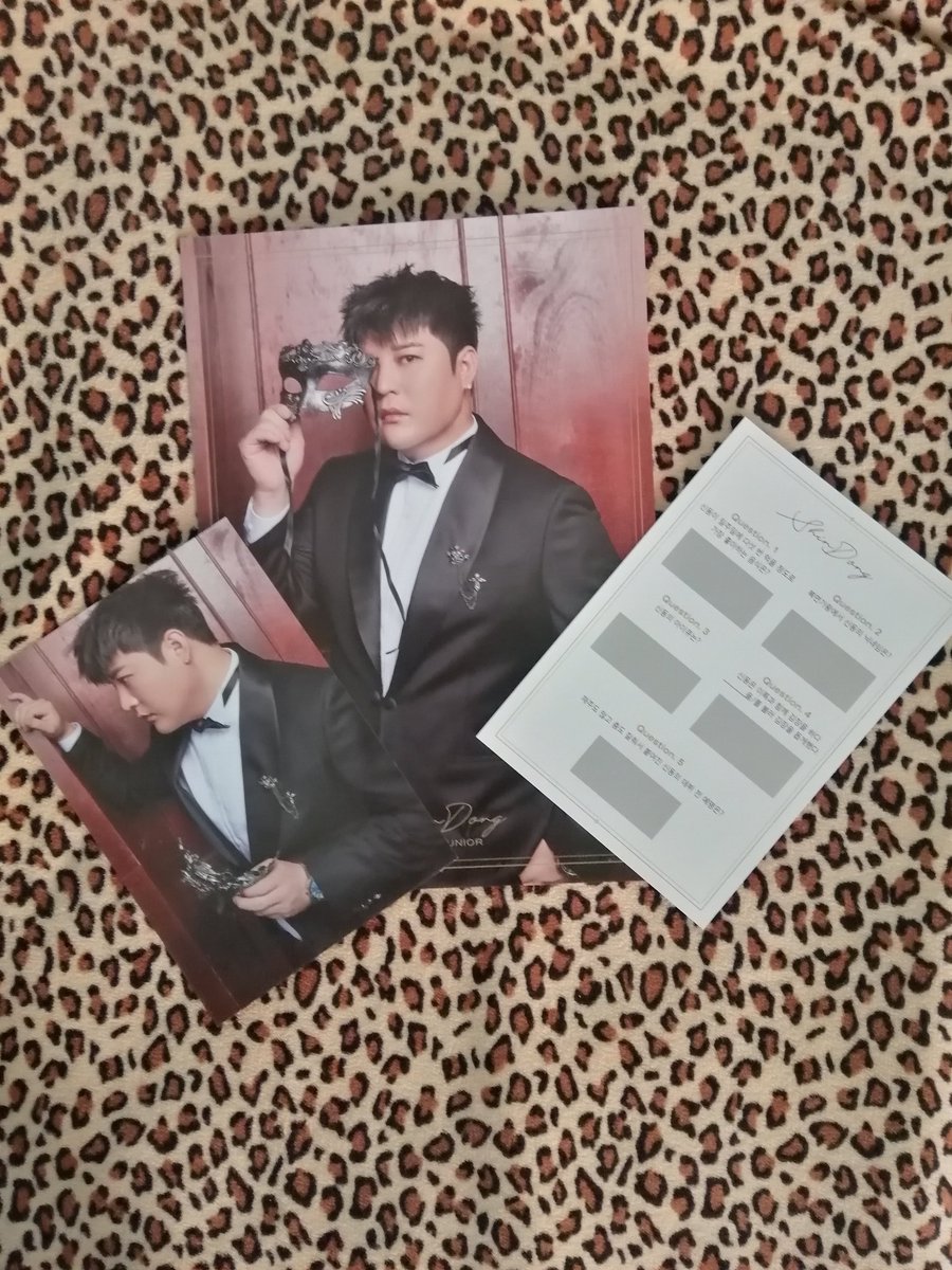 SUPER JUNIOR 2020 Season's Greeting Shindong setPRICE : 150 +LSFReply mine to reserve