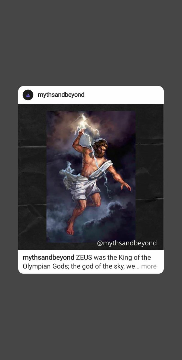 mythsandbeyond's tweet photo. #greekmythology
#greece
#zeus
#jupiter
#mythsandbeyond
#zeus
#olympians
#mtolympus
#ancientgreece
#mythology
#godofsky
#godofweather
#godofthunder
#greek
#mythsandlegends
#greekfolklore
#godofrain https://t.co/551CXa6Tz5